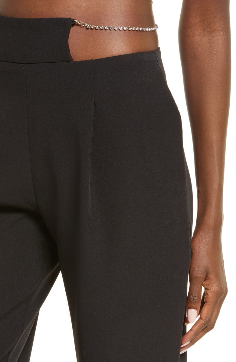 Amy Lynn Cutout High Waist Pants, Alternate, color, 