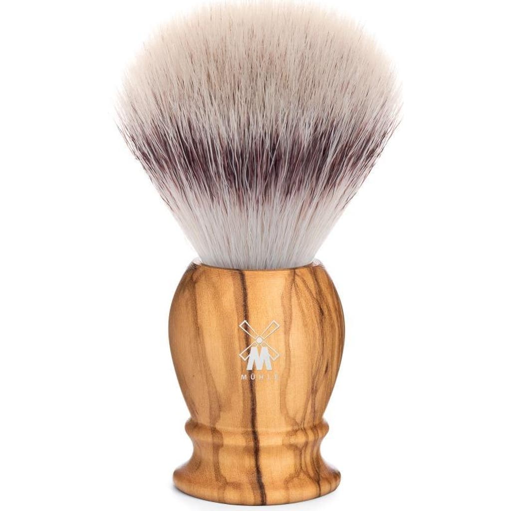 Mühle Classic Medium Olive Wood Silvertip Fiber Shaving Brush In Brown
