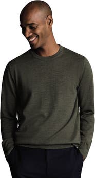 Charles Tyrwhitt Pure Merino Crew Neck Sweater