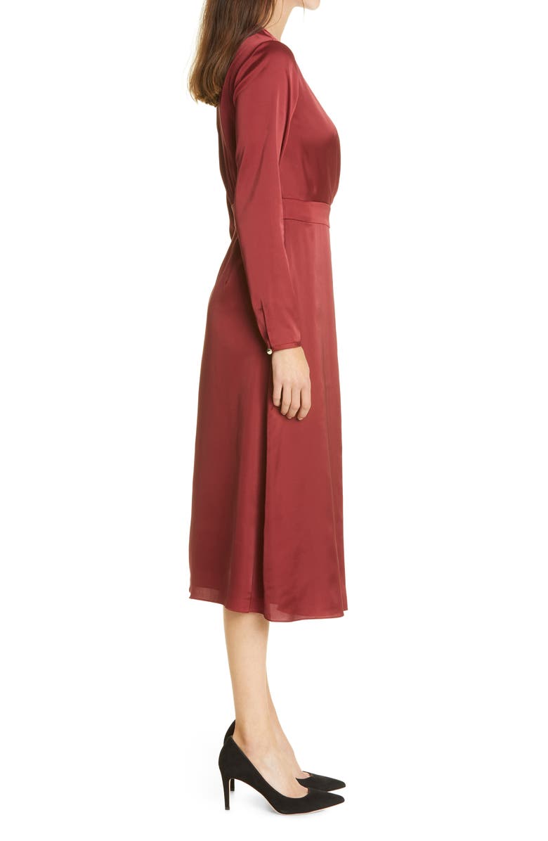 Ted Baker London Neenha Long Sleeve Wrap Dress, Alternate, color, 