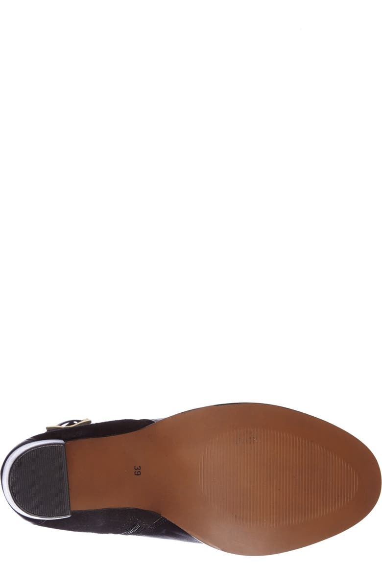 Topshop 'Harper Buckle' Ankle Boot, Alternate, color,