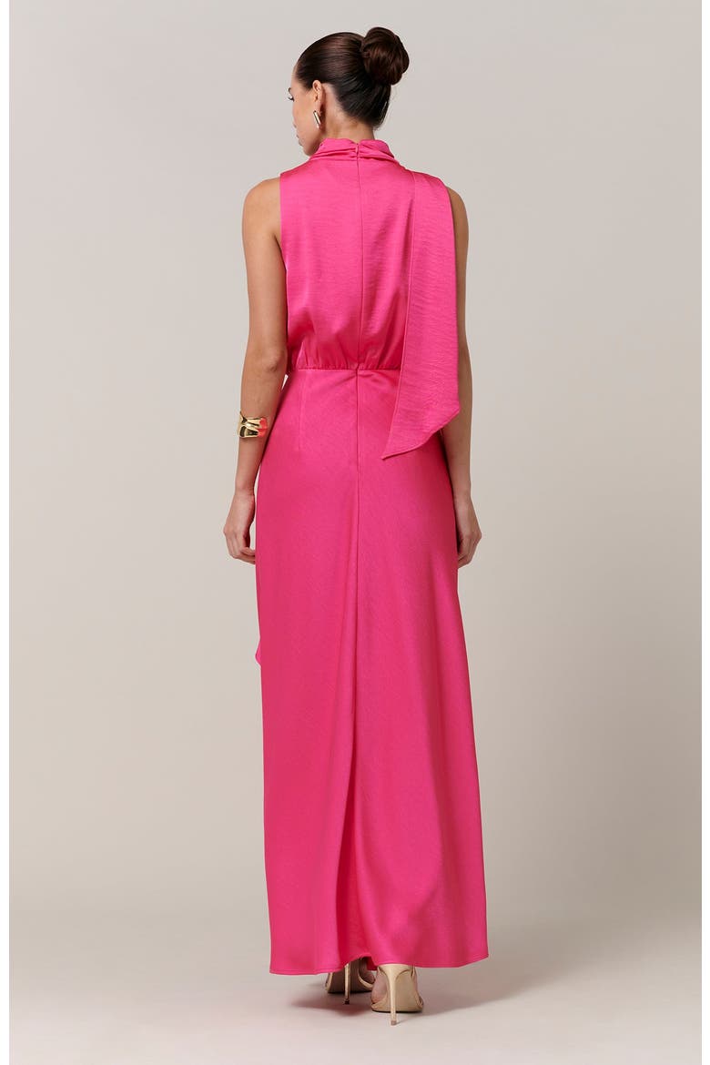 Kendall Midi Dress, Alternate, color, Hot Pink