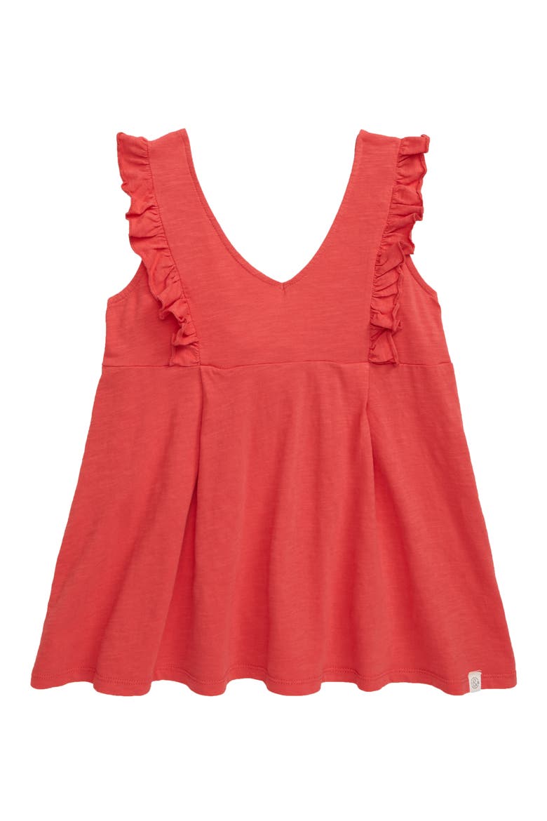 Tie Back Top, Main, color, RED MUM