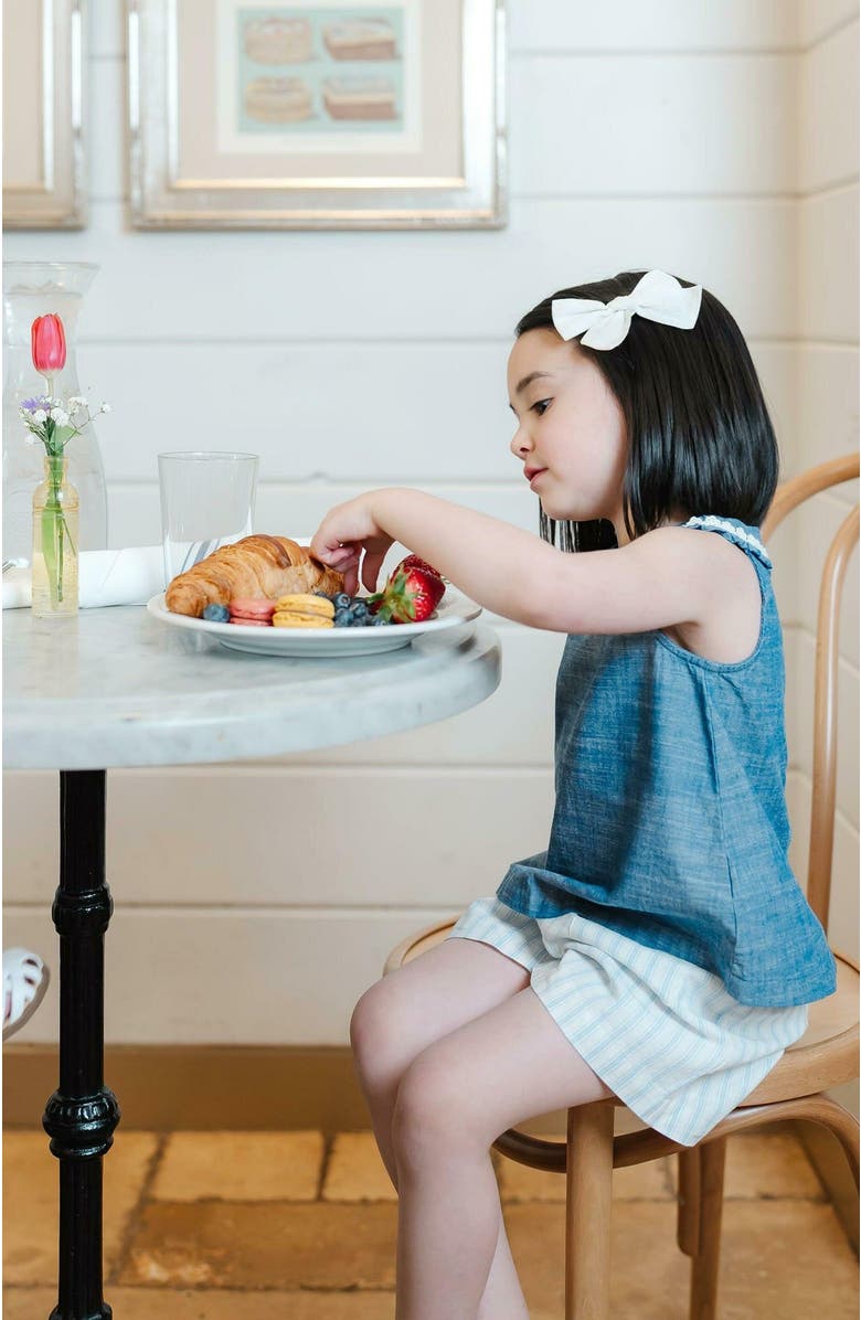 Hope & Henry Girls' Pull-On Flat Front Linen Short, Kids, Alternate, color, 