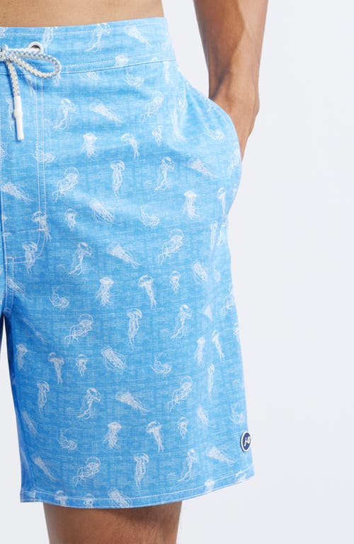 Johnnie-o Open Ocean Swim Trunks In Seychelles