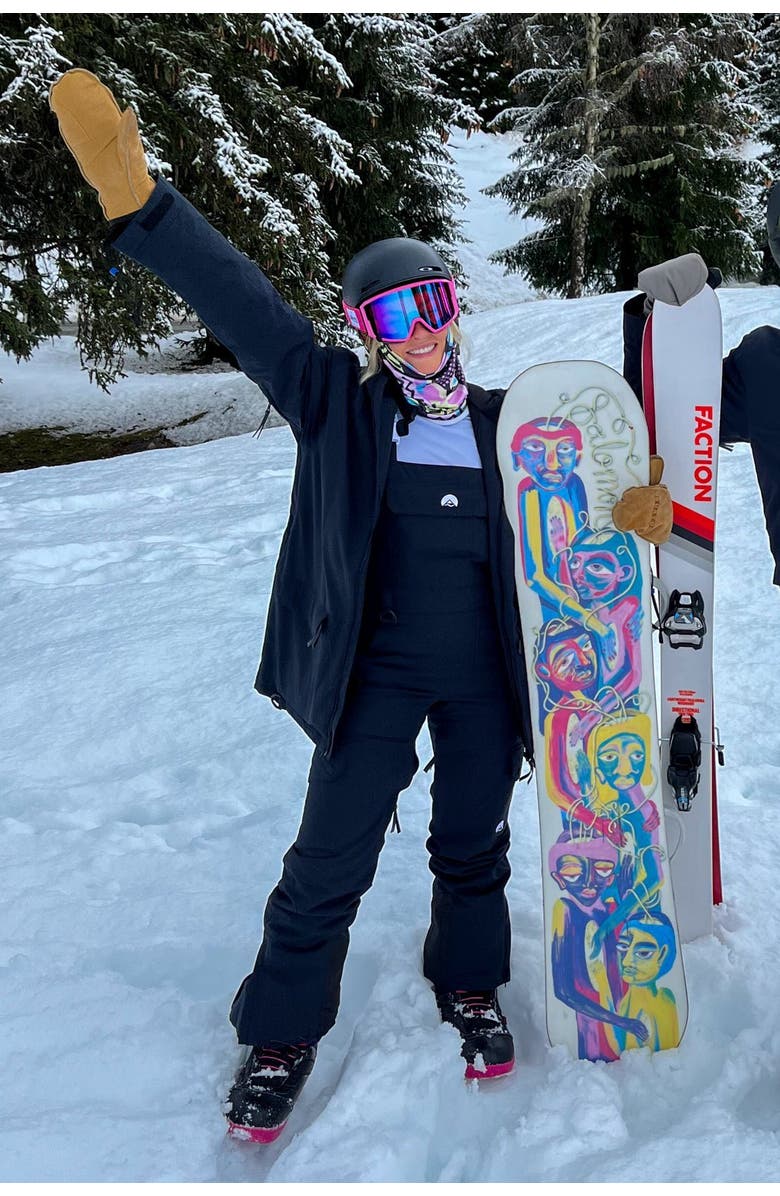 OOSC Yeh Girl Bib Pant - Black, Alternate, color, Black