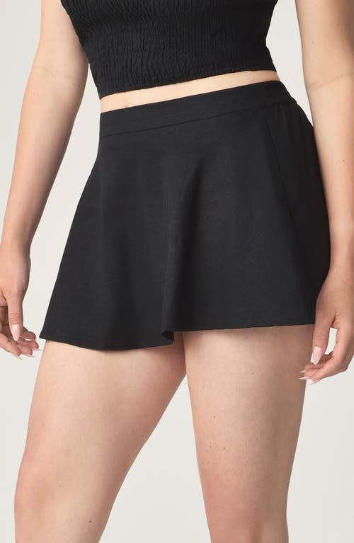 Florence By Mills Cotton Blend Skort In Black