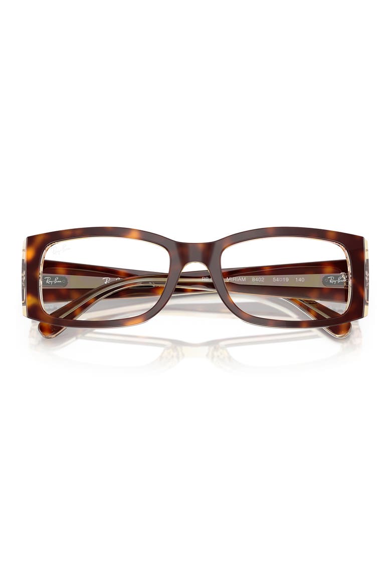 Miriam 54mm Square Optical Glasses, Alternate, color, HAVANA