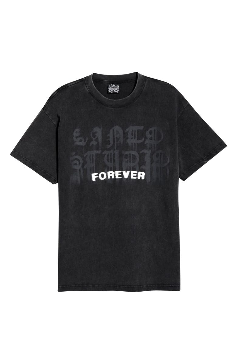 SANTO STUDIO Forever Drappo Twitch Edition Graphic T-Shirt, Main, color, Black