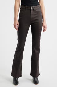 WARP+WEFT Nao Coated Bootcut Jeans