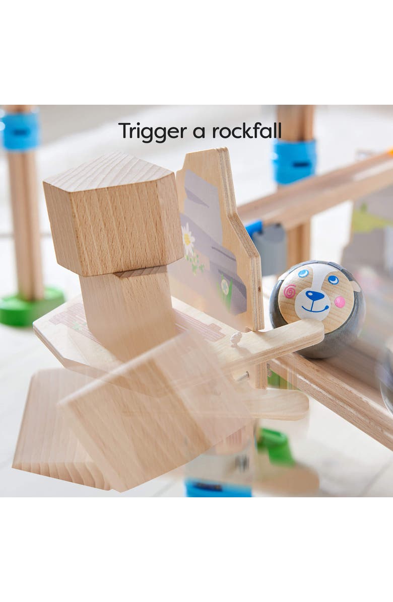 HABA Kullerbu Mountain Adventure Ball Track Ultimate Marble Run Set & Building Toys for Kids Age 3-8, Montessori STEM Learning & Educational Toys, Alternate, color, Multi