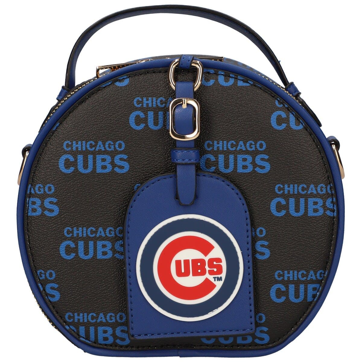 CUCE Chicago Cubs Repeat Logo Round Bag, Main, color, 