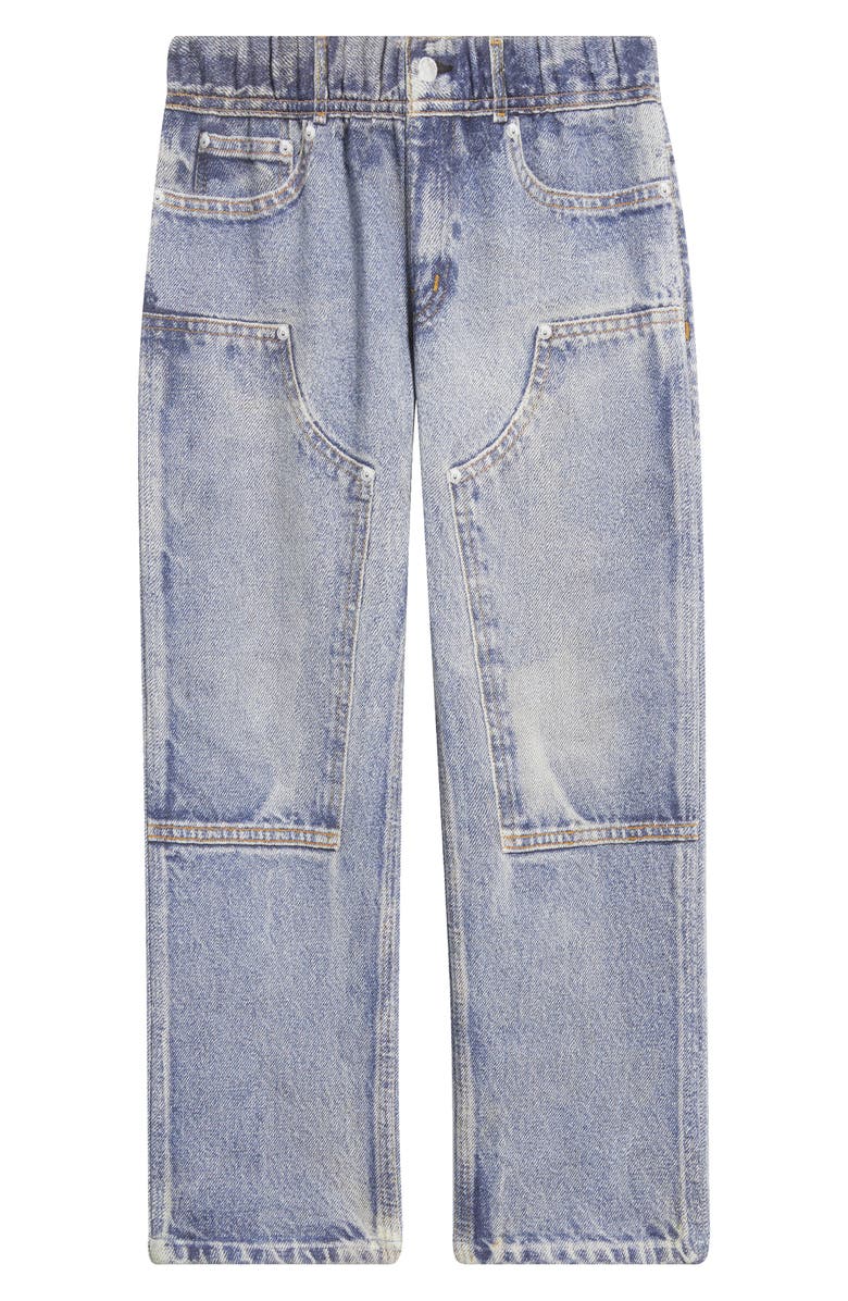 rag & bone Kids' rb Miramar Mini Wide Leg Pants, Main, color, Dashb