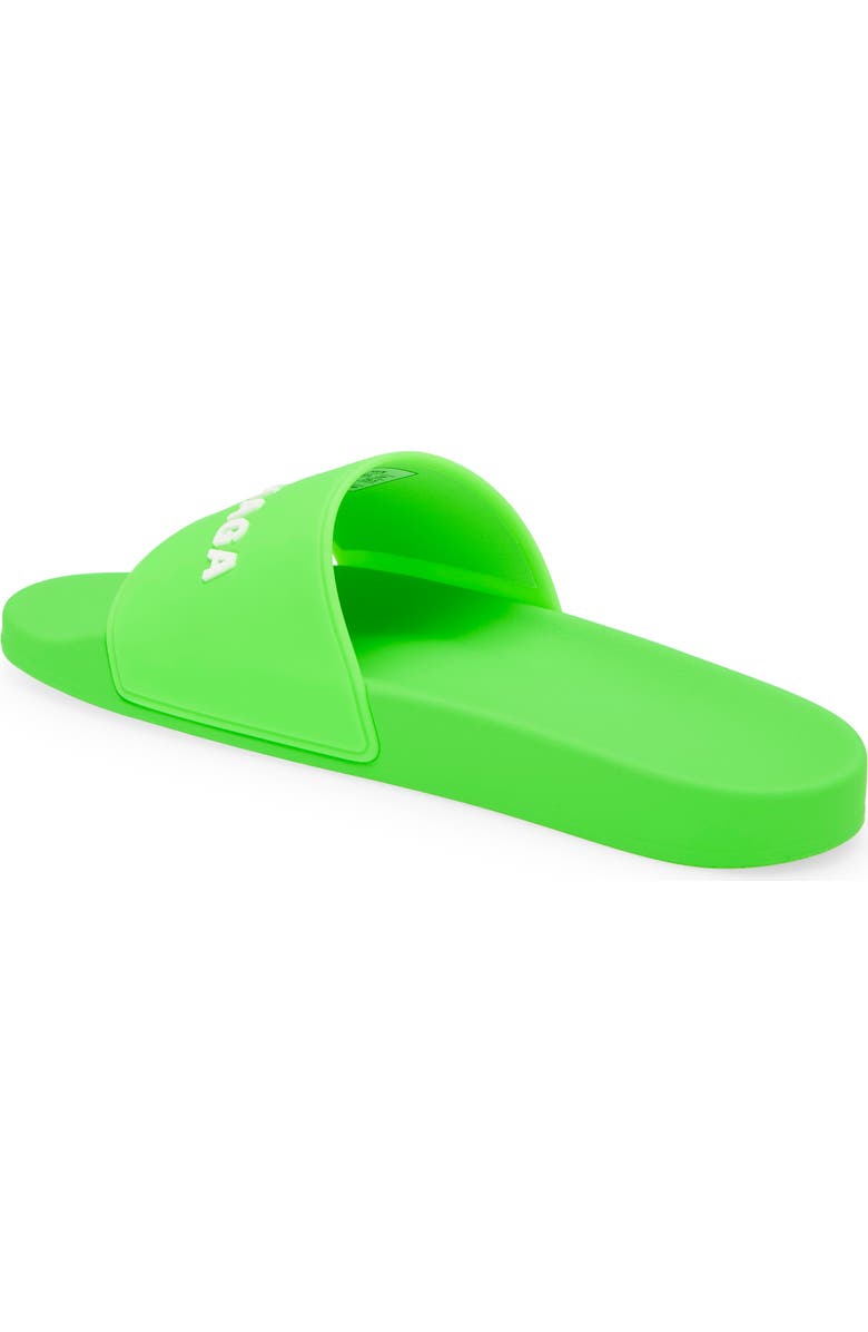 Balenciaga Logo Slide Sandal, Alternate, color,