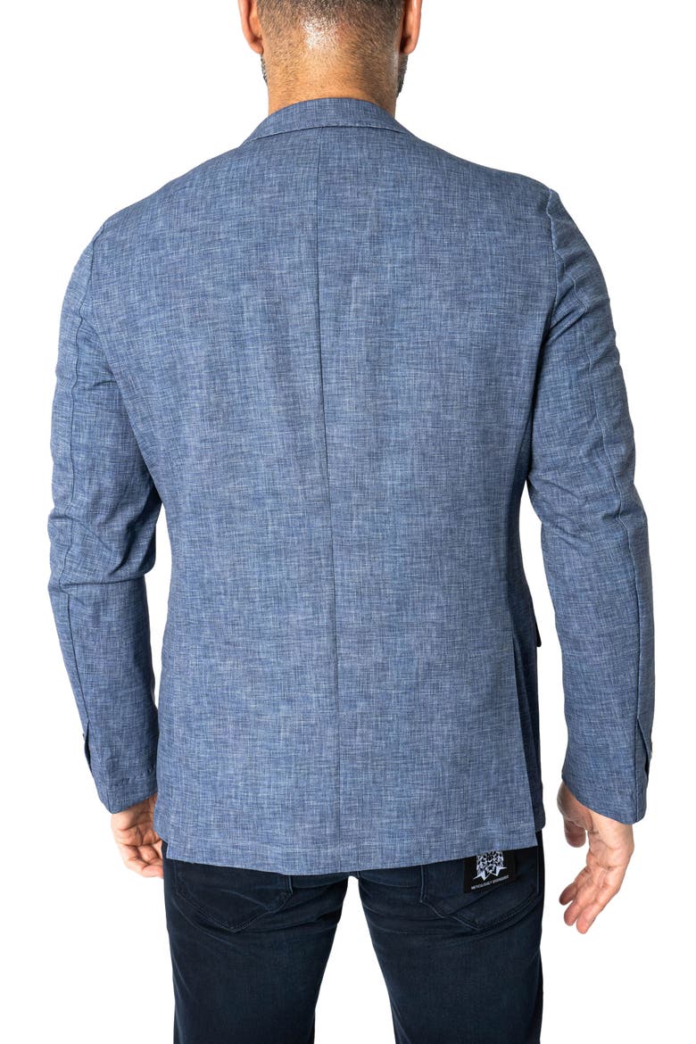 Descartes Unconstructed Slate Blue Blazer, Alternate, color, BLUE