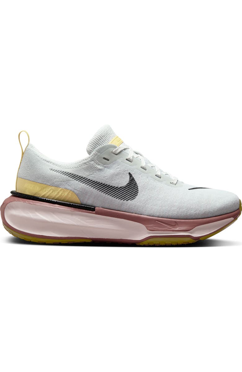 Nike ZoomX Invincible Run 3 Running Shoe, Alternate, color, Photon Dust/ Black/ White