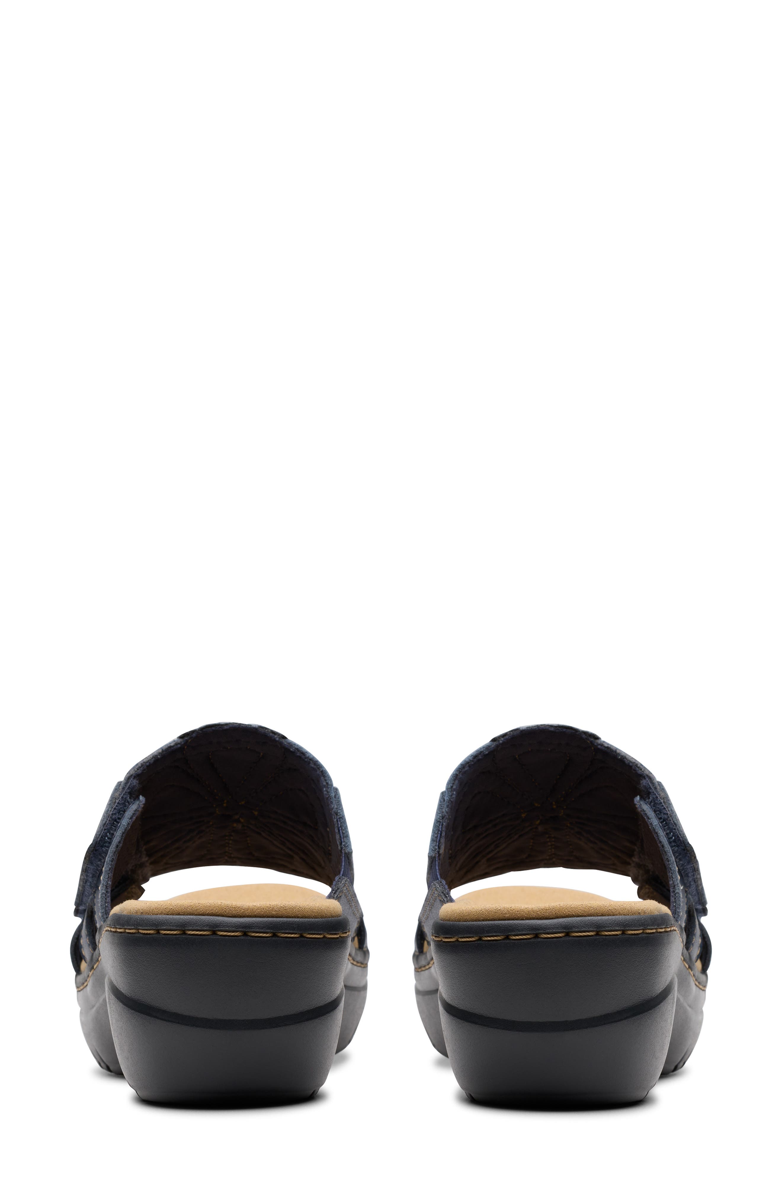 Clarks<sup>®</sup> Merliah Belle Wedge Sandal, Alternate, color, 