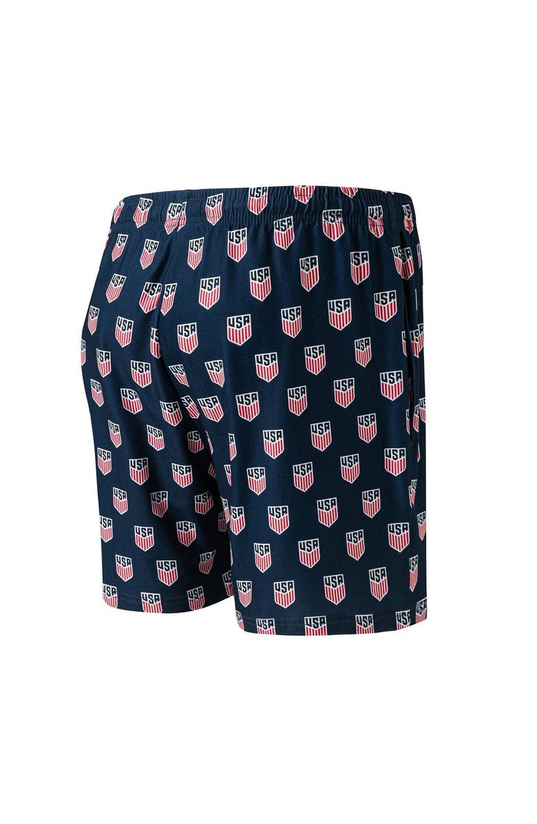 CONCEPTS SPORT Men's Concepts Sport Navy USMNT Gauge Two-Pack Shorts Set, Alternate, color, 