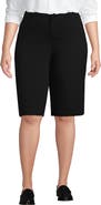 Lands' End Plus Size Classic 12" Chino Shorts