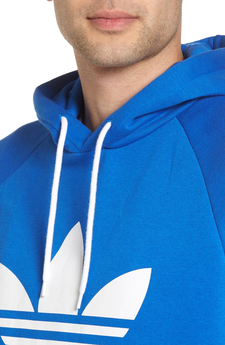 adidas Originals Trefoil Graphic Hoodie, Alternate, color, 