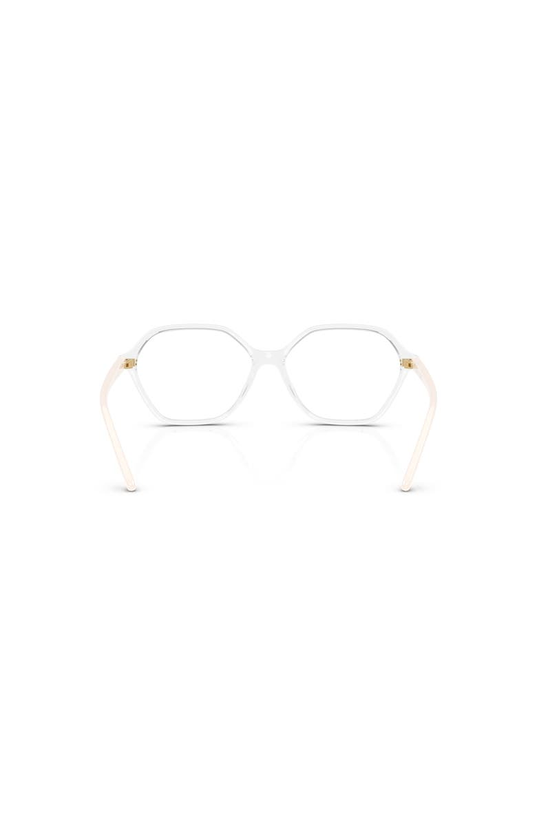 Vogue Eyewear 53mm Irregular optical glasses, Alternate, color, Transparent