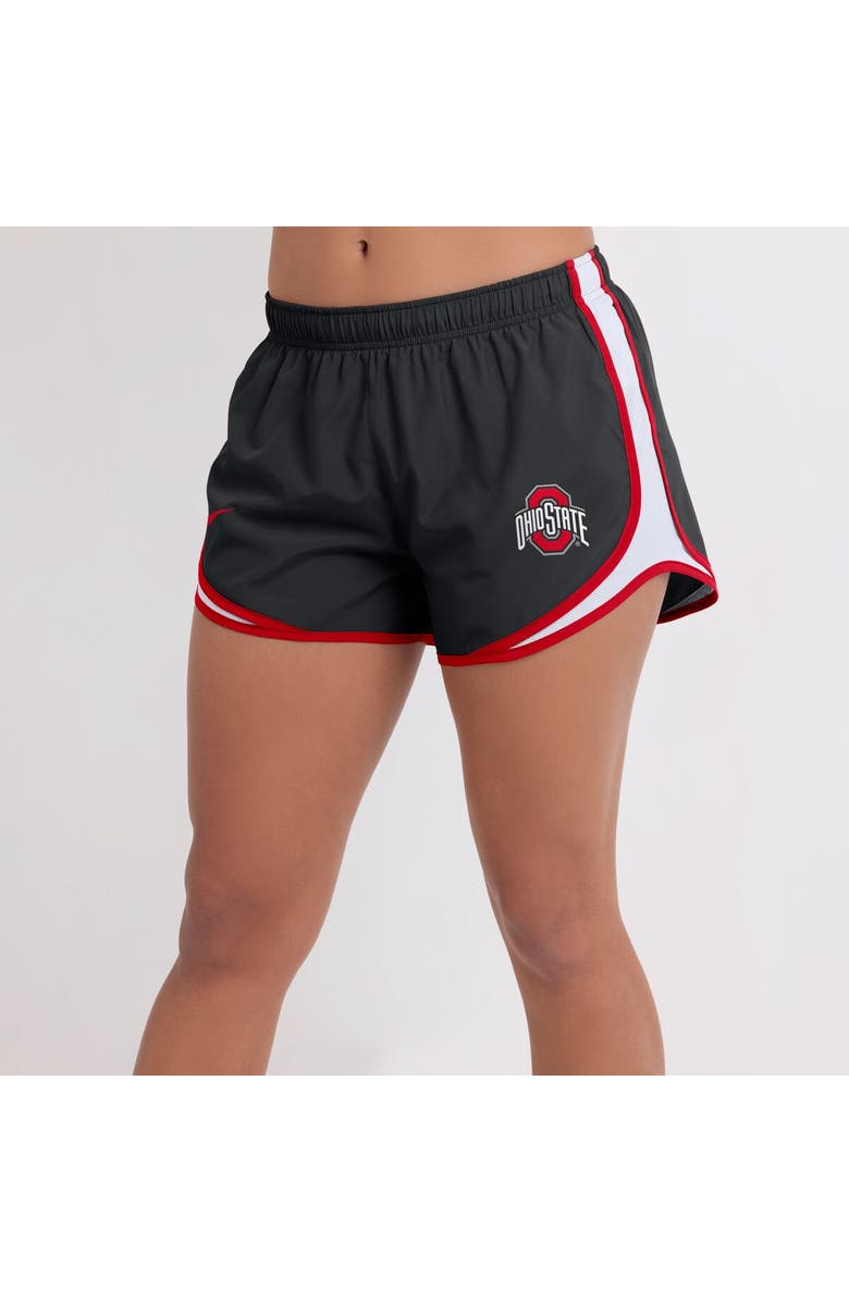 Nike Women
s Nike Black Ohio State Buckeyes Spring Break Tempo Performance Shorts, Alternate, color, 