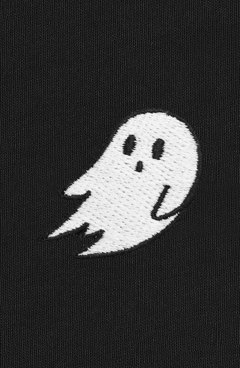 Dalix Ghost Fleece Zip Hoodie, Alternate, color, Black