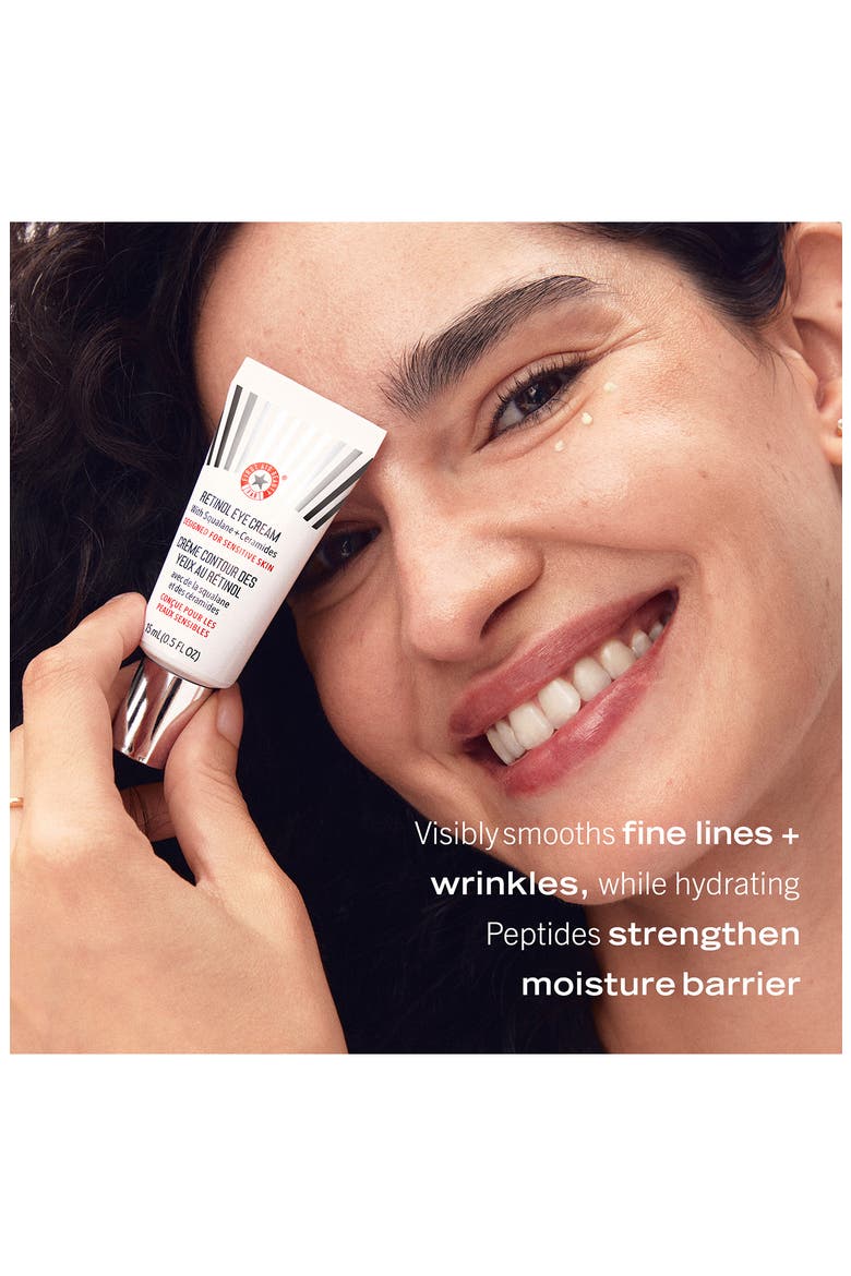 Retinol Eye Cream with Squalane + Ceramides, Alternate, color, NO COLOR