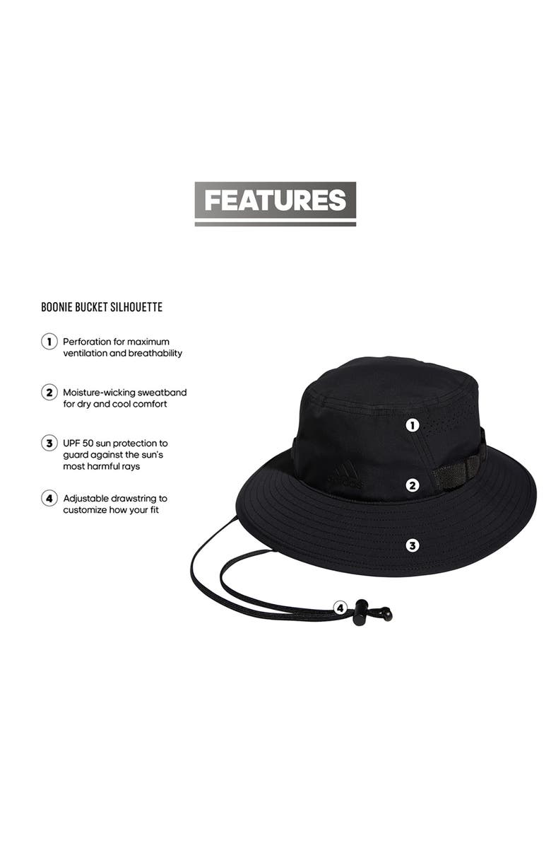 adidas Victory 4 Bucket Hat, Alternate, color, Black