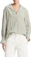 Vince Coastal Stripe Long Sleeve Shirt