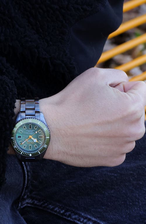 Out Of Order Casanova Bracelet Watch, 38mm In Green