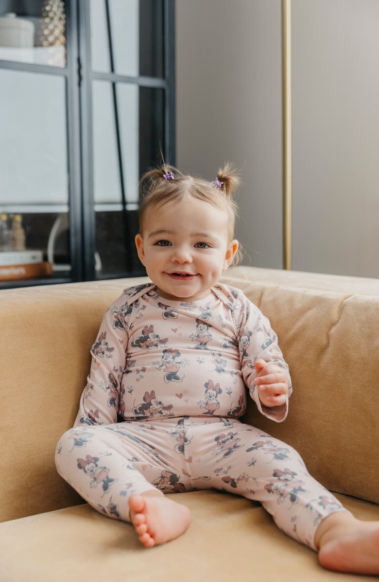 Copper Pearl Minnie Mouse Print Pants, Alternate, color, Minnie Mouse