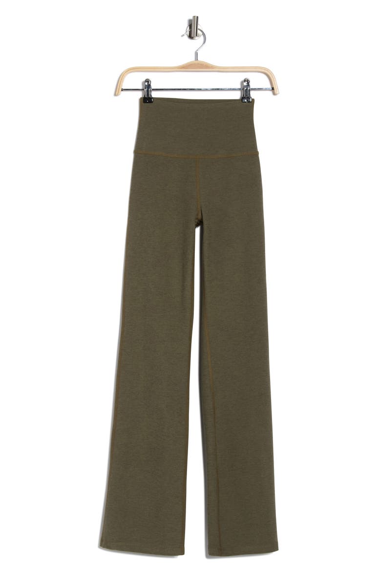 Practice Space Dye High Waist Pants, Alternate, color, BEYOND OLIVE HEATHER