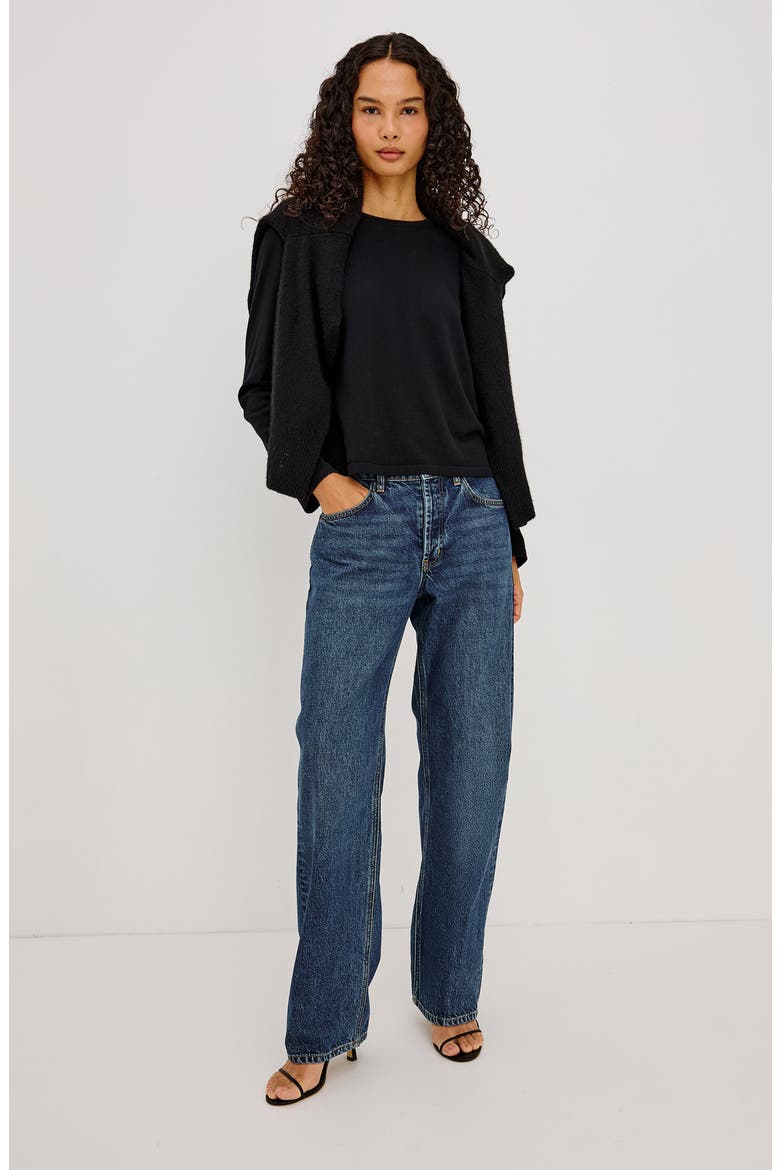 Del Mar Straight Leg Jeans, Alternate, color, UPSTREAM