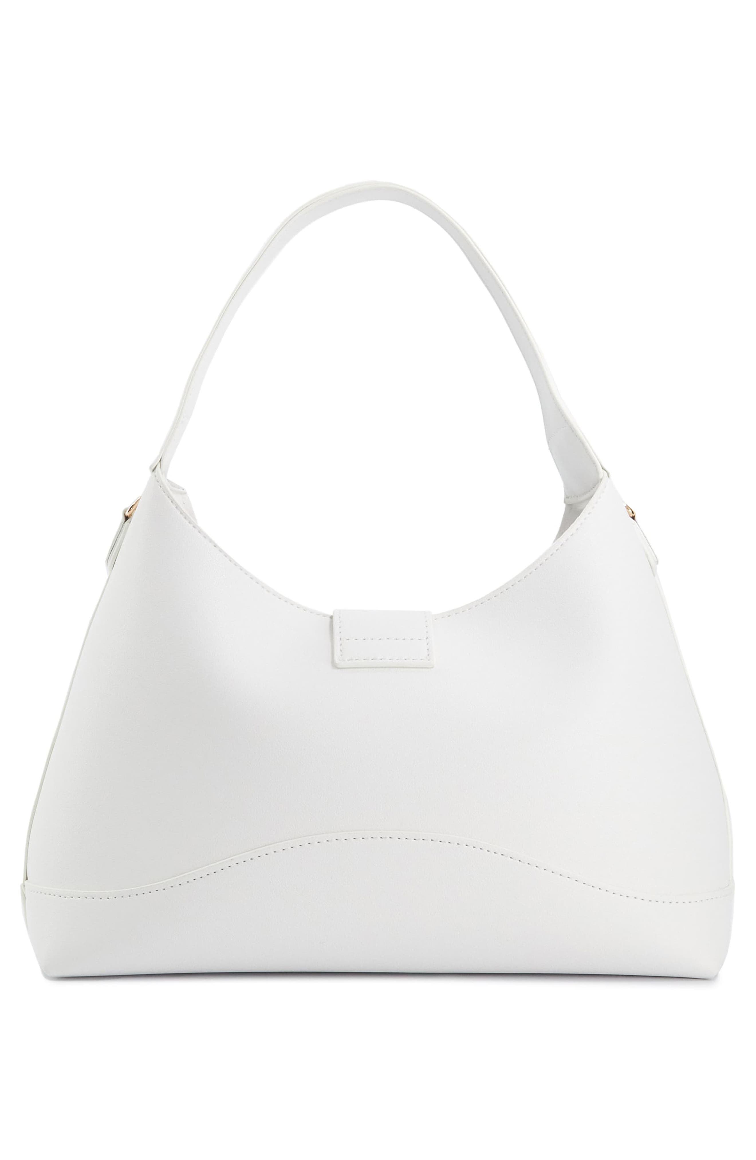 Dune London Dlaser Shoulder Bag, Alternate, color, White
