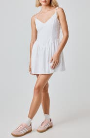 Florence by Mills Eyelet Cotton Mini Sundress