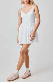 Florence by Mills Eyelet Cotton Mini Sundress