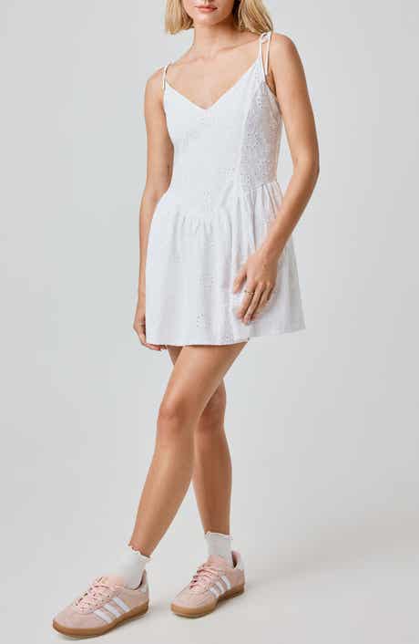Florence by Mills Eyelet Cotton Mini Sundress