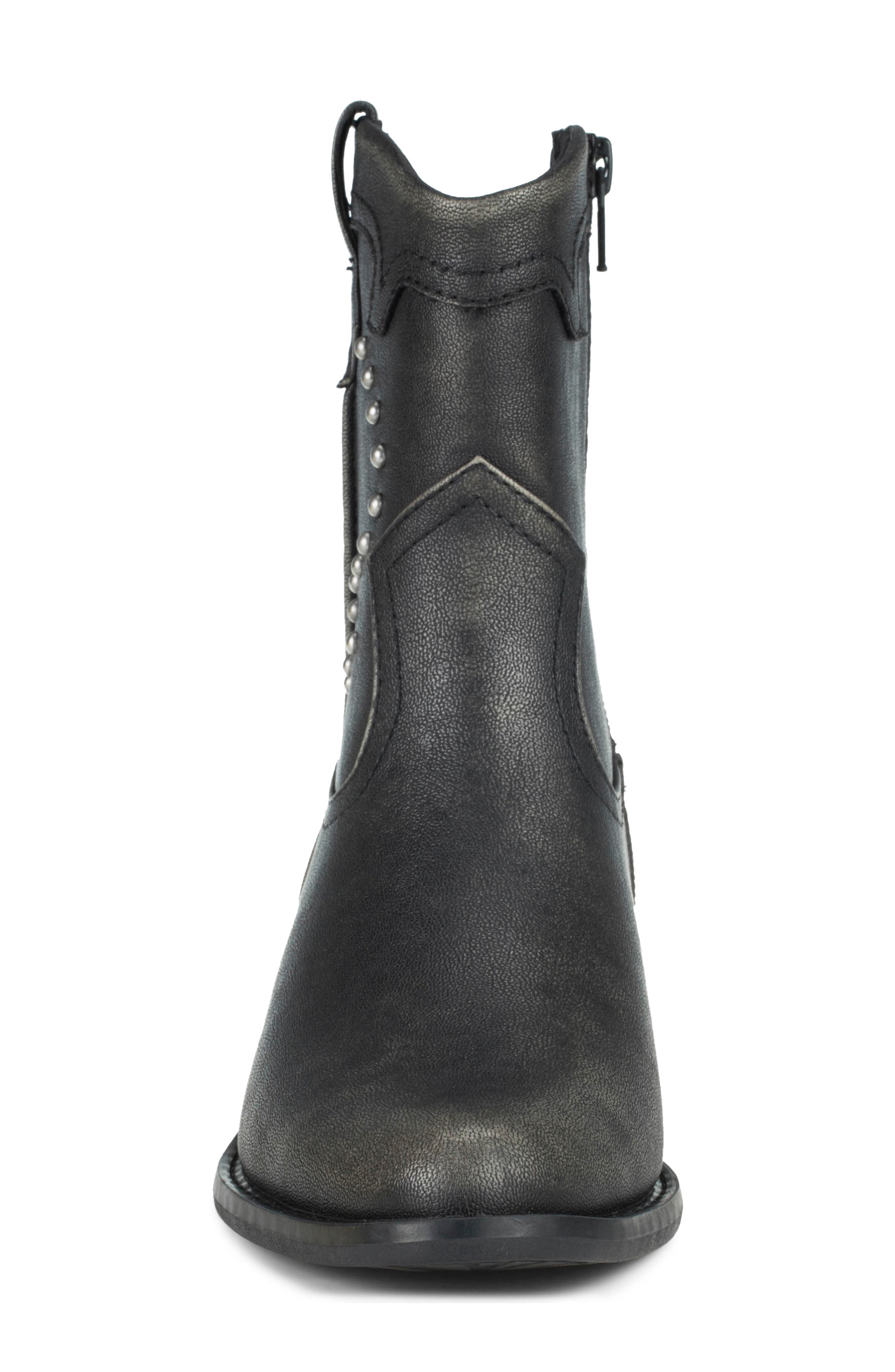 Nova Western Boot, Alternate, color, BLACK