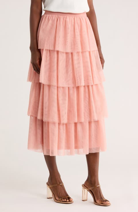Tiered Tulle Skirt