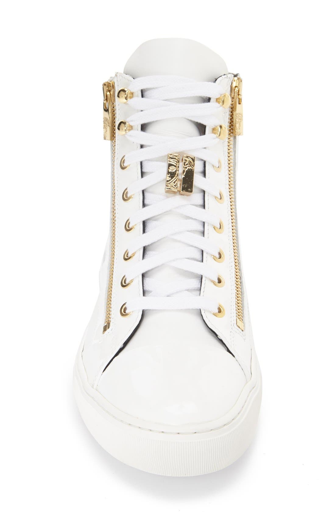 Versace Collection High Top Sneaker, Alternate, color, 