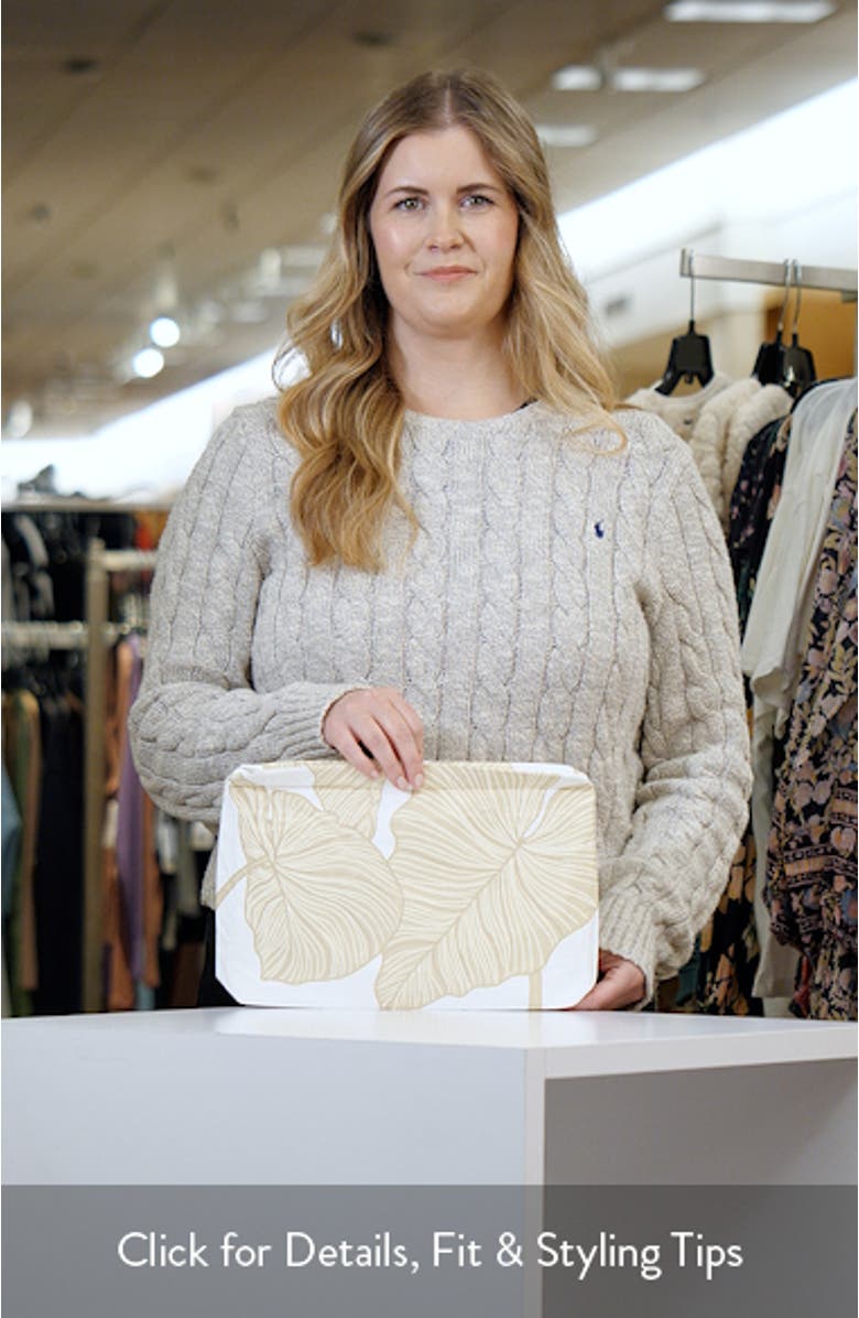 Mid Launui Water Resistant Tyvek<sup>®</sup> Zip Pouch, sales video thumbnail