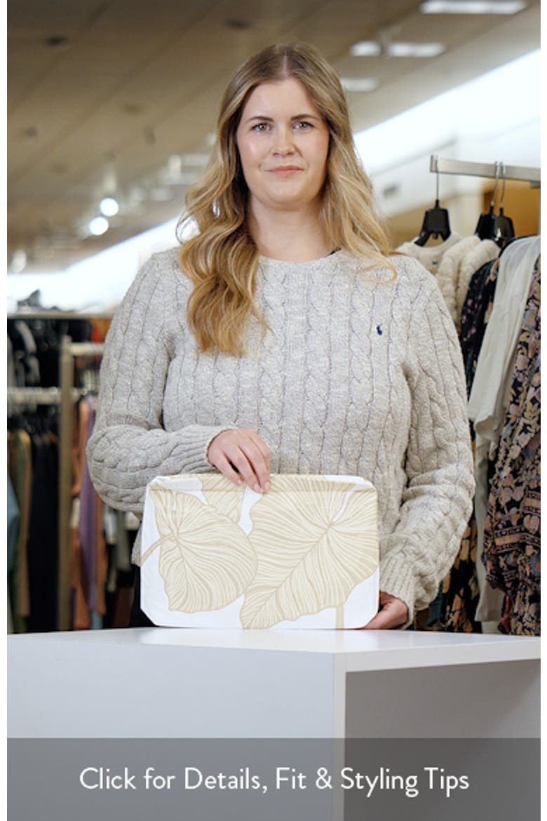 Mid Launui Water Resistant Tyvek® Zip Pouch video