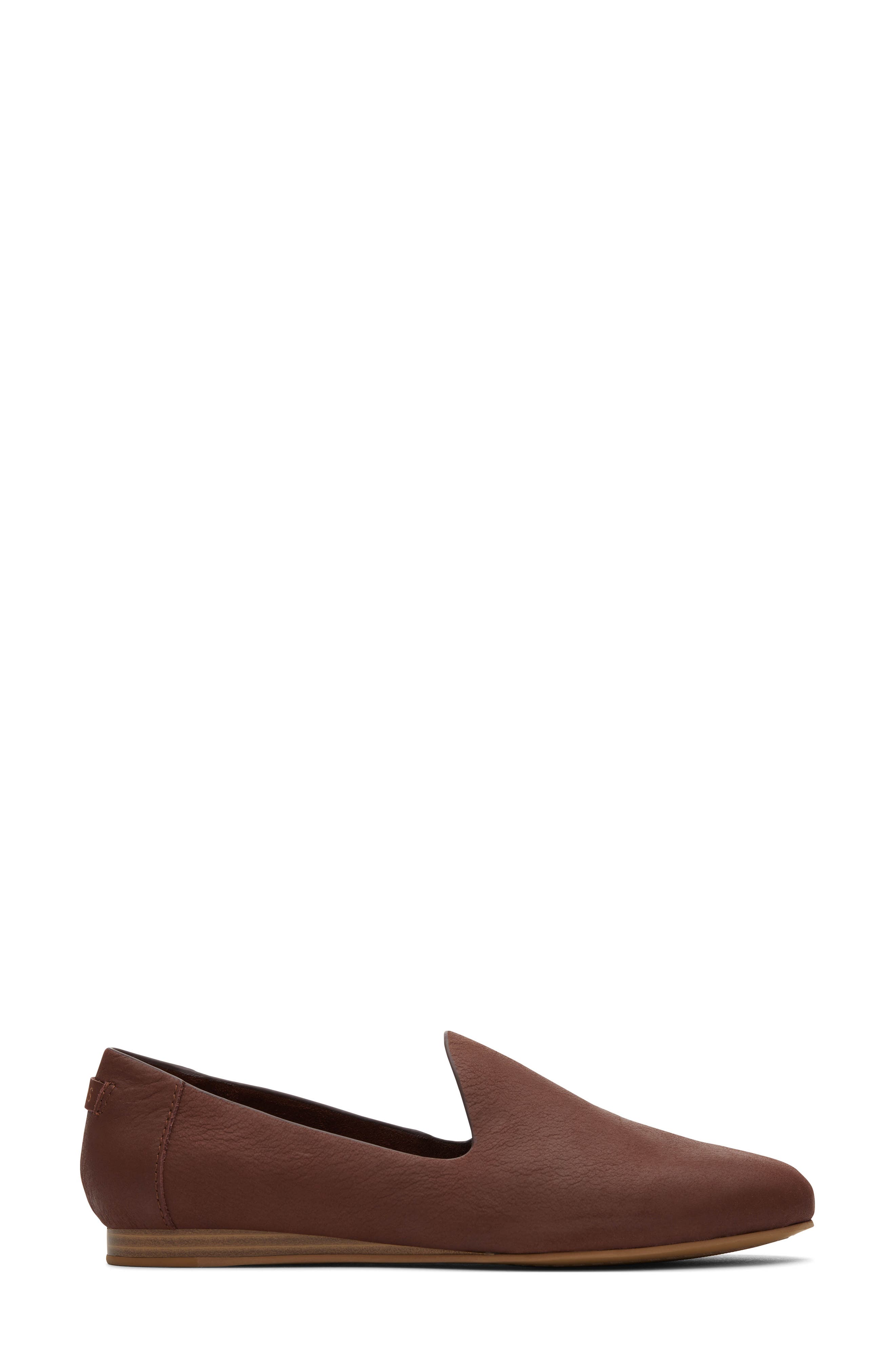 Darcy Flat Loafer, Alternate, color, DARK BROWN