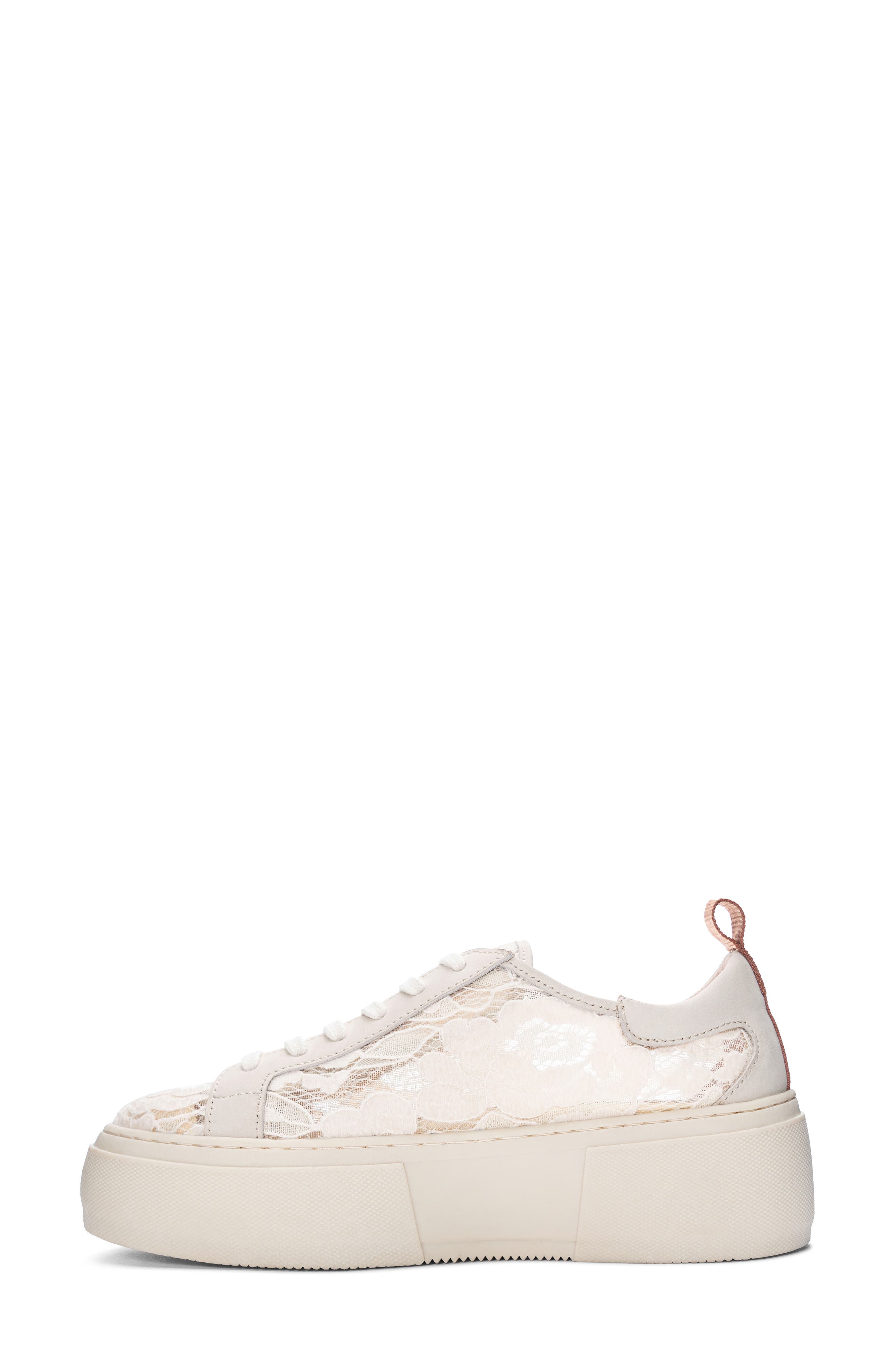 42 Gold Glee Lace Platform Sneaker, Alternate, color, 