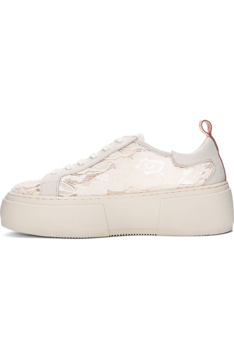 42 Gold Glee Lace Platform Sneaker, Alternate, color,