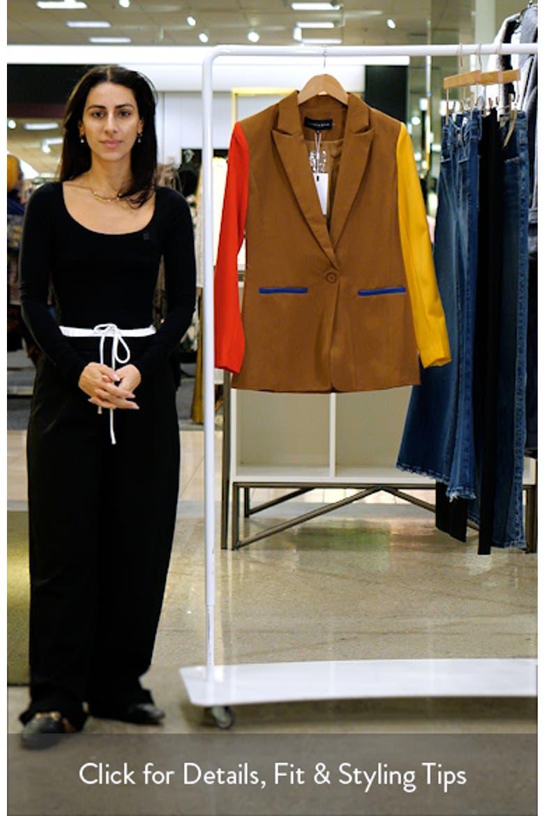 Colorblock Blazer video