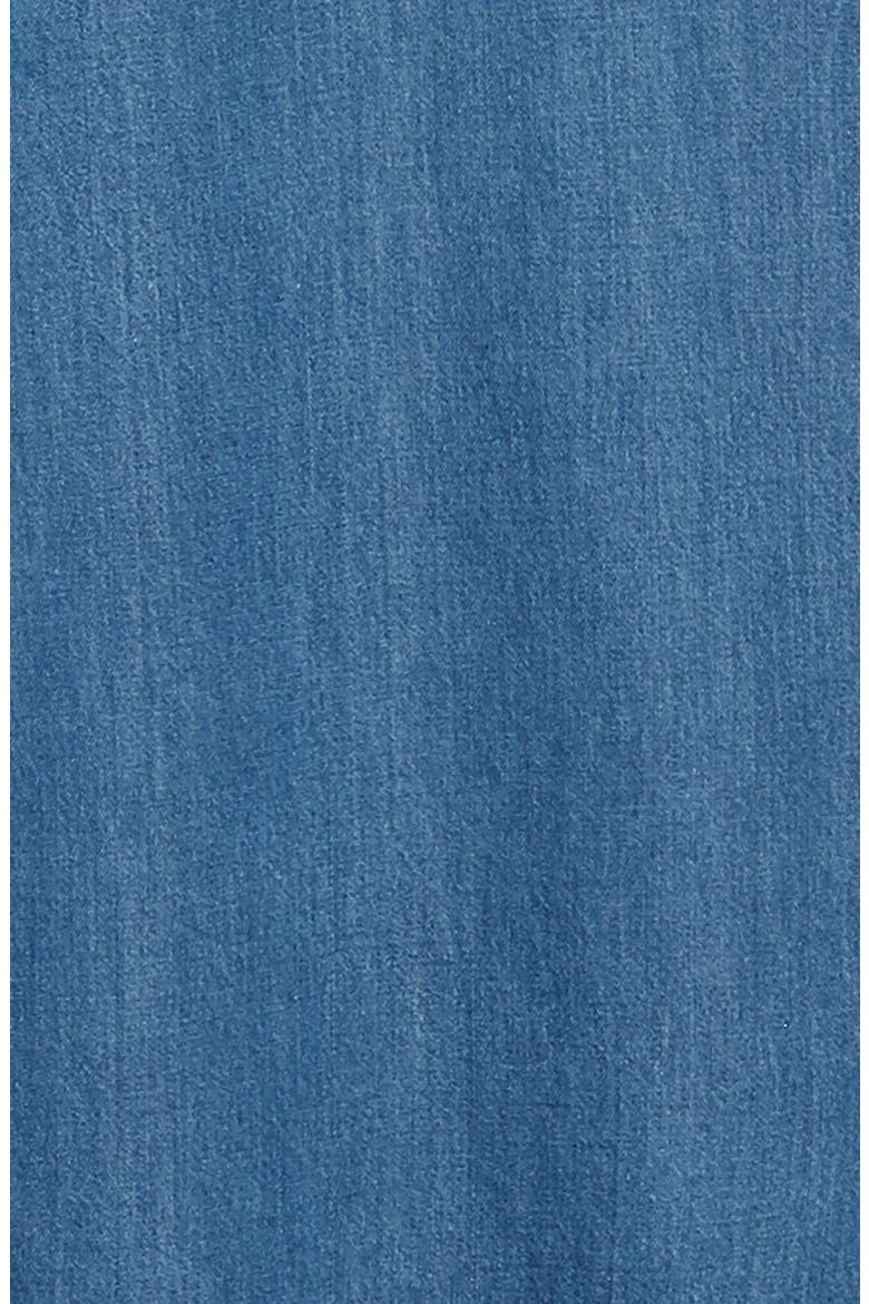 Slim Fit Denim Shirt, Alternate, color, MID WASH