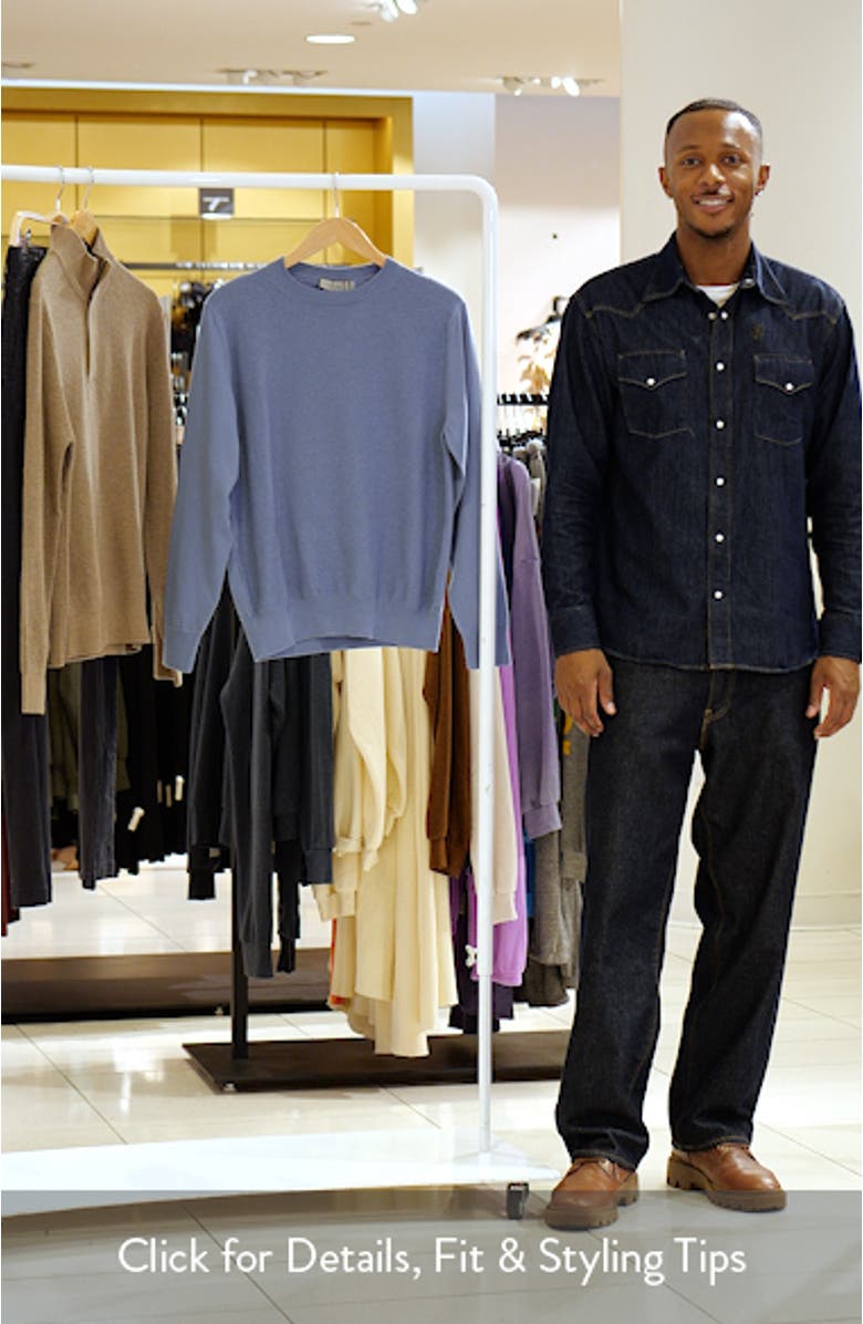 Cotton Crewneck Sweater, sales video thumbnail