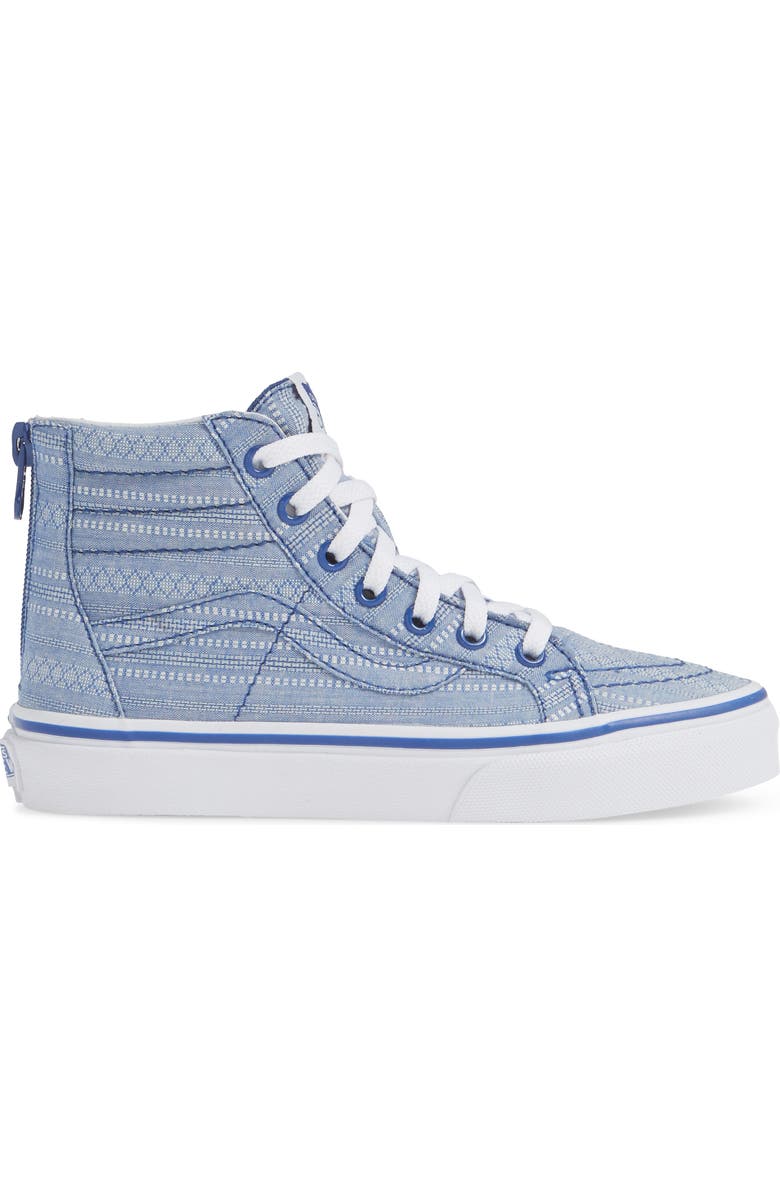 Vans Sk8-Hi Zip Sneaker, Alternate, color,